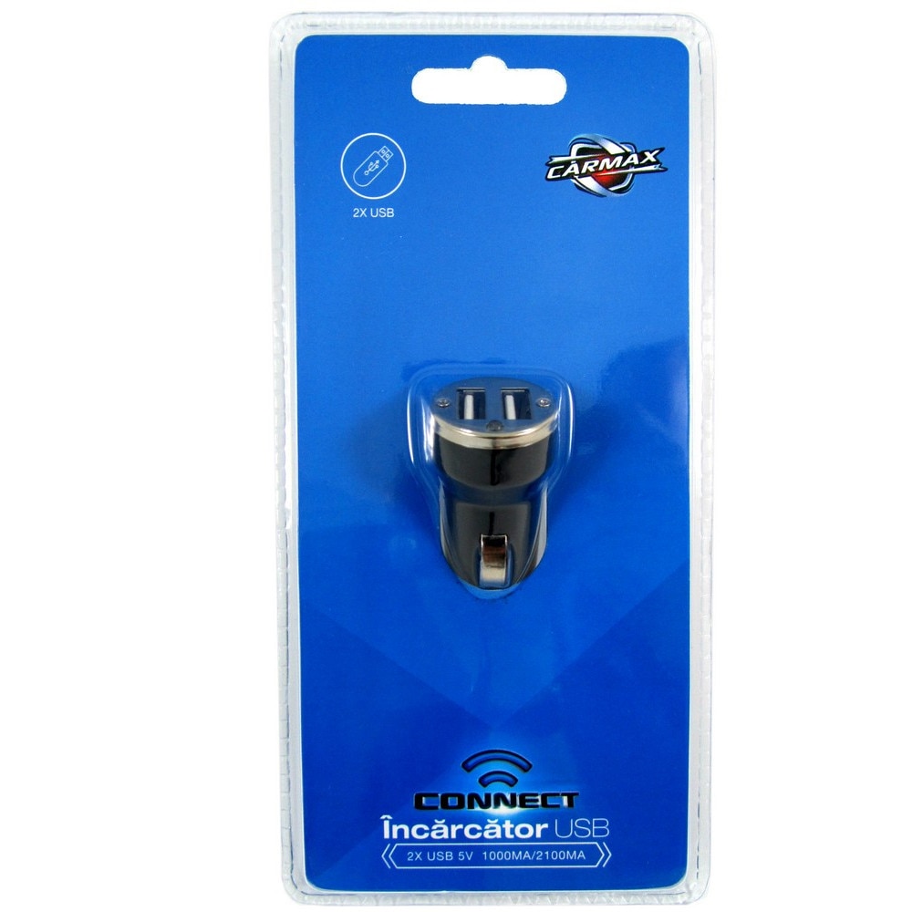 Incarcator USB dublu - Carmax