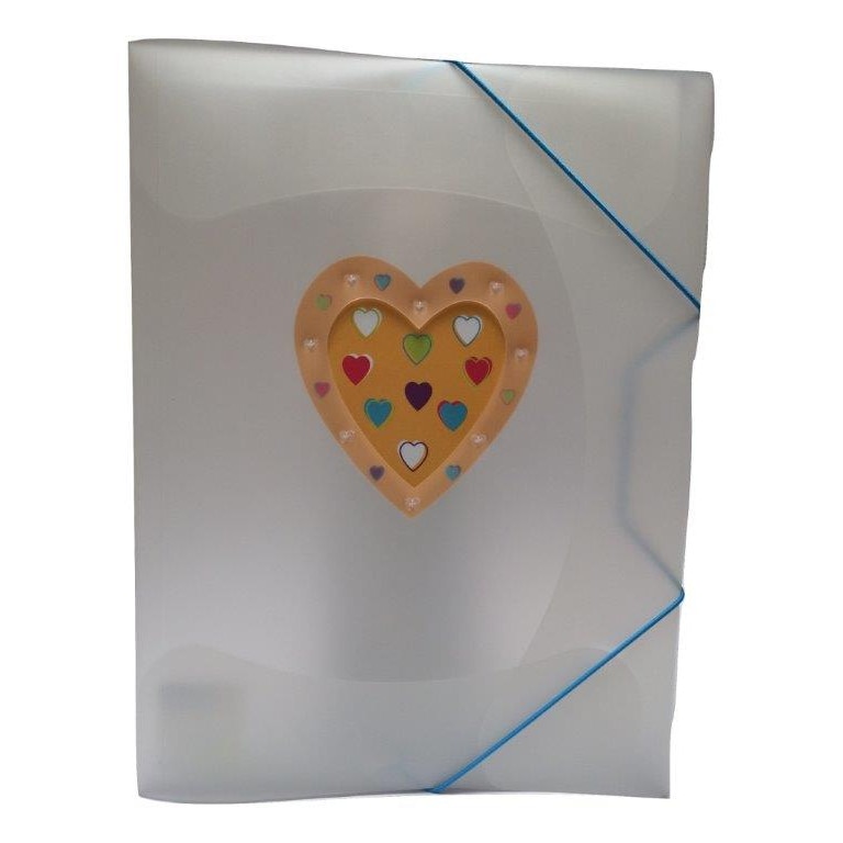 Mapa plic cu elastic, Viquel