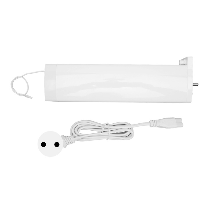 Motor electric pentru perdea, Zeaicos, alb, 100-240V, frecventa wireless 2.4G/433MHz