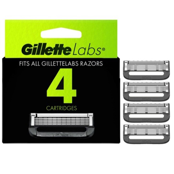 Gillette Labs borotva utántöltő készlet 4 darabból