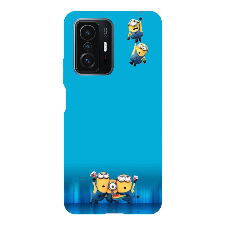 Husa telefon compatibila cu Xiaomi Redmi Note 14 Pro Plus, Viceversa, model Acrobat minions, Silicon, TPU
