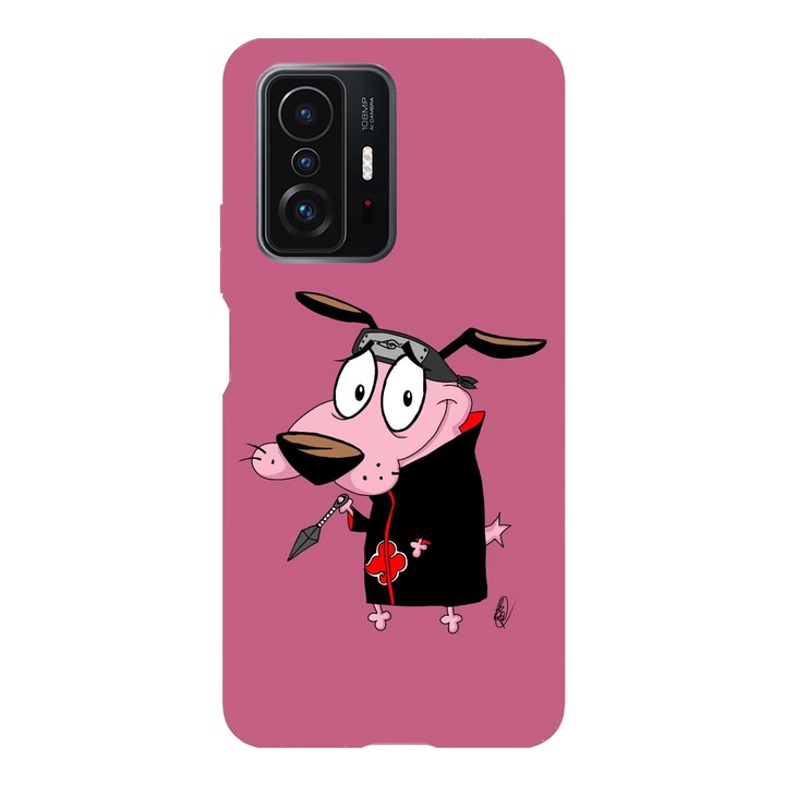 Husa telefon compatibila cu Xiaomi Redmi Note 14 Pro, Viceversa, model Akatsuki Courage the Cowardly Dog, Silicon, TPU