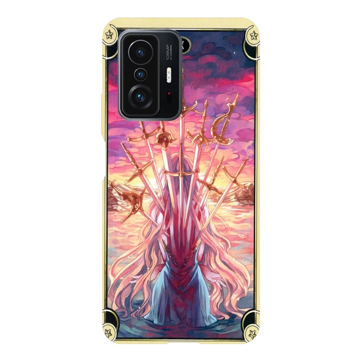 Husa telefon compatibila cu Xiaomi Redmi Note 14 Pro Plus, Viceversa, model Ace of swords, Silicon, TPU