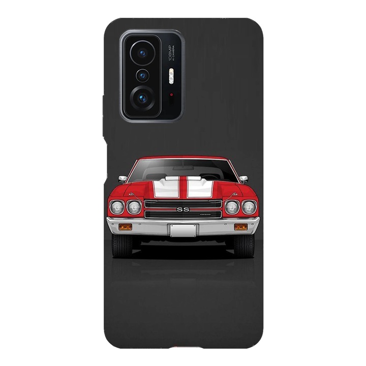 Husa telefon compatibila cu Xiaomi Redmi Note 14 Pro, Viceversa, model American Musle car, Silicon, TPU