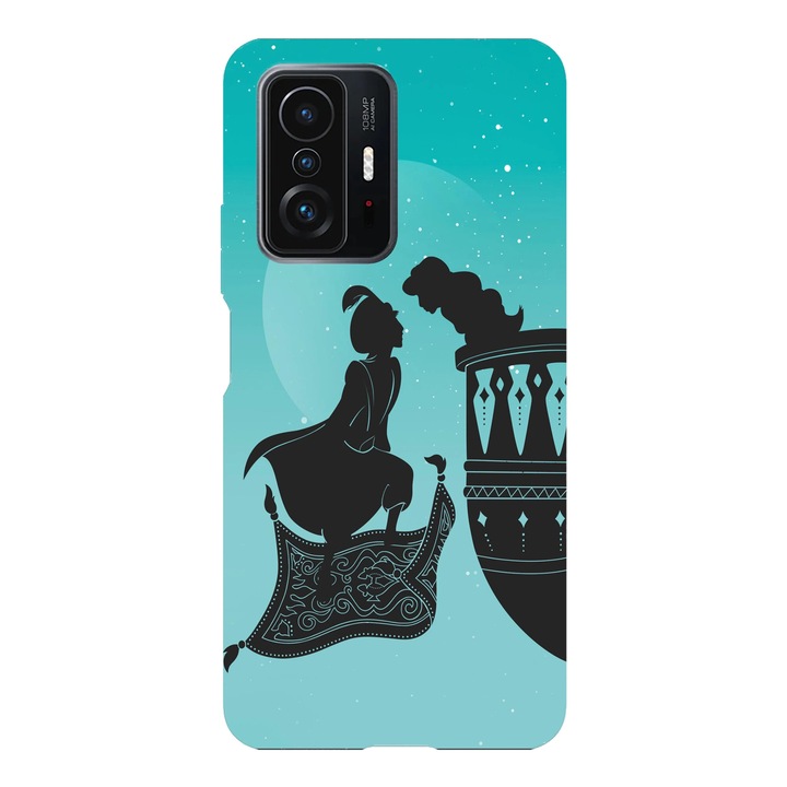 Husa telefon compatibila cu Xiaomi Redmi Note 14 Pro Plus, Viceversa, model Alladin and Jasmine minimalist edition, Silicon, TPU