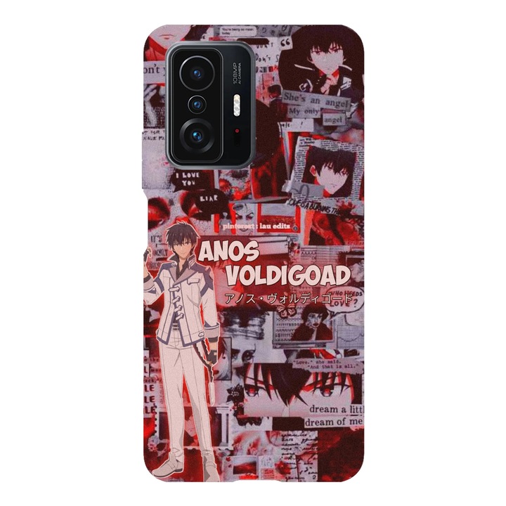 Husa telefon compatibila cu Xiaomi Redmi Note 14 Pro, Viceversa, model Anos Voldigoad Manga The Misfit of Demon King Academy, Silicon, TPU