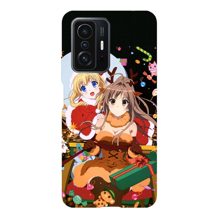 Husa telefon compatibila cu Xiaomi Redmi Note 14 Pro Plus, Viceversa, model Amagi-Anime-Christmas, Silicon, TPU