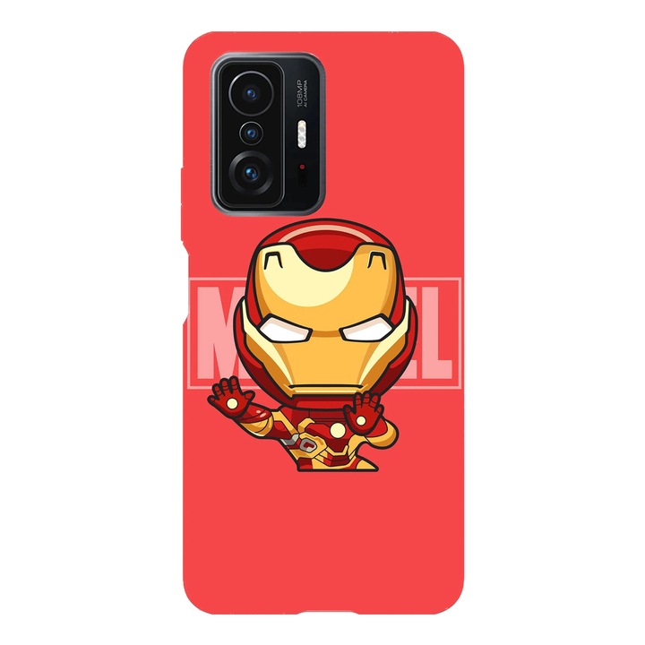 Husa telefon compatibila cu Xiaomi Redmi Note 14 Pro Plus, Viceversa, model Baby Iron Man, Silicon, TPU