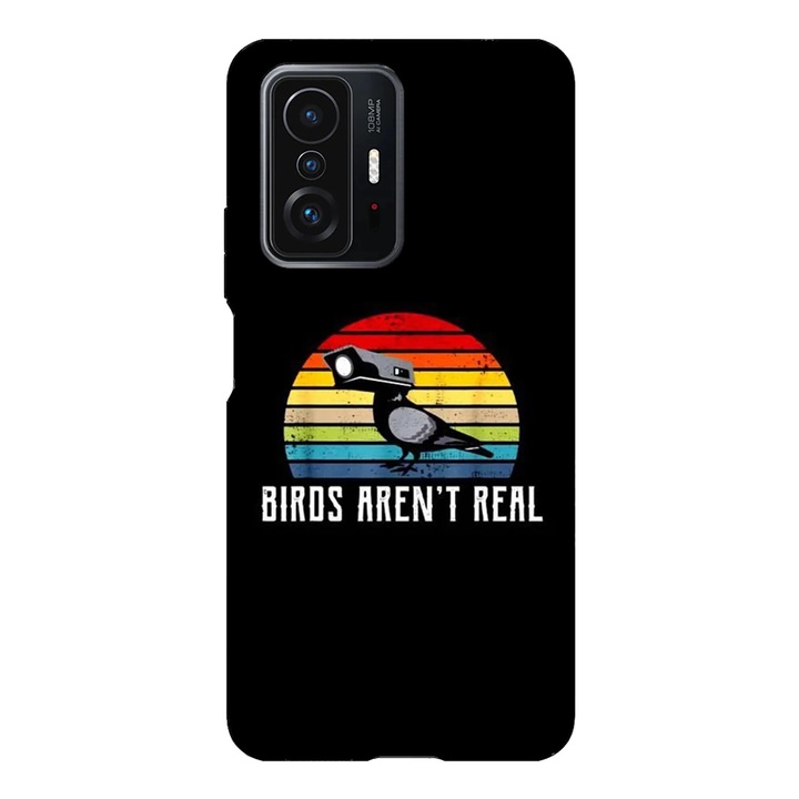 Husa telefon compatibila cu Xiaomi Redmi Note 14 Pro Plus, Viceversa, model Birds arent real, Silicon, TPU