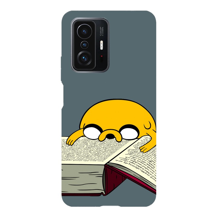 Husa telefon compatibila cu Xiaomi Redmi Note 14 Pro, Viceversa, model Bed time story Jake Adventure Time, Silicon, TPU