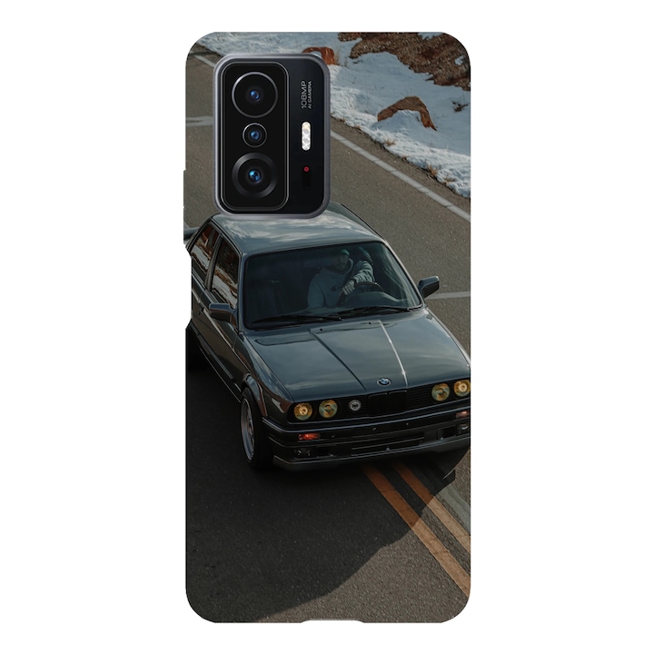 Husa telefon compatibila cu Xiaomi Redmi Note 14 Pro, Viceversa, model BMW 3 Series E30, Silicon, TPU