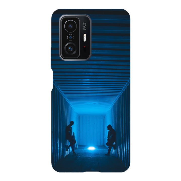 Husa telefon compatibila cu Xiaomi Redmi Note 14 Pro Plus, Viceversa, model Blue vibes, Silicon, TPU