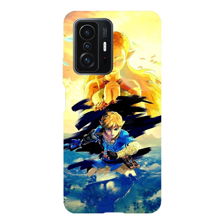 Husa telefon compatibila cu Xiaomi Redmi Note 14 Pro, Viceversa, model Breath of the wild The Legend of Zelda, Silicon, TPU