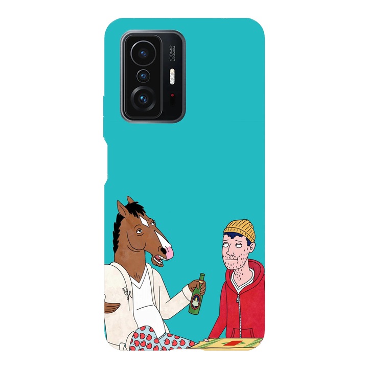 Husa telefon compatibila cu Xiaomi Redmi Note 14 Pro Plus, Viceversa, model Bojack Horseman and Todd, Silicon, TPU