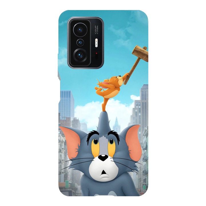 Husa telefon compatibila cu Xiaomi Redmi Note 14 Pro Plus, Viceversa, model Boink Tom and Jerry, Silicon, TPU