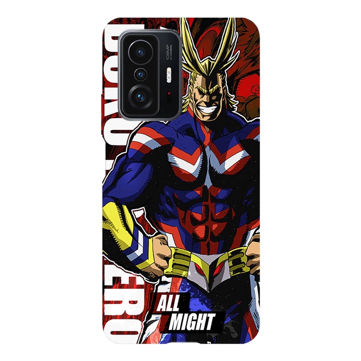 Husa telefon compatibila cu Xiaomi Redmi Note 14 Pro Plus, Viceversa, model Boku no hero All Might, Silicon, TPU