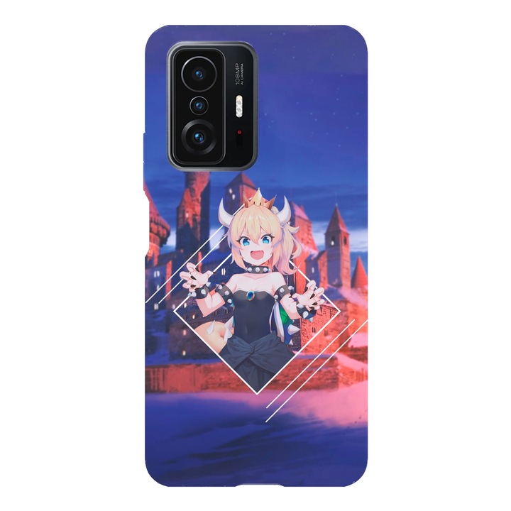 Husa telefon compatibila cu Xiaomi Redmi Note 14 Pro, Viceversa, model Bowsette Roar Super Mario, Silicon, TPU