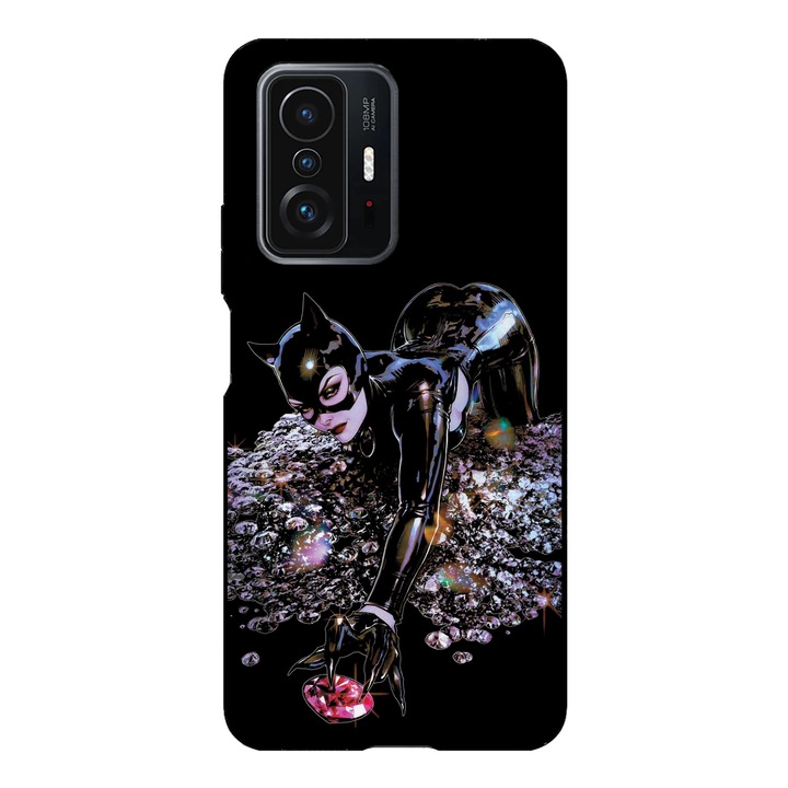 Husa telefon compatibila cu Xiaomi Redmi Note 14 Pro Plus, Viceversa, model Catwoman, Silicon, TPU