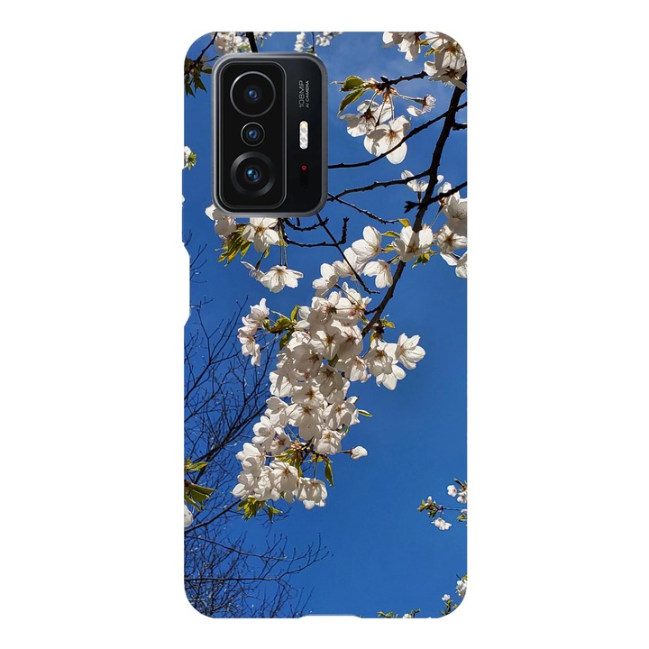 Husa telefon compatibila cu Xiaomi Redmi Note 14 Pro Plus, Viceversa, model Cherry Blossom spring, Silicon, TPU