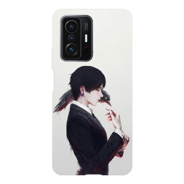 Husa telefon compatibila cu Xiaomi Redmi Note 14 Pro Plus, Viceversa, model Chrollo Lucifer, Hunter x Hunter, Silicon, TPU