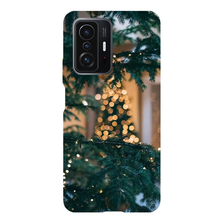 Husa telefon compatibila cu Xiaomi Redmi Note 14 Pro, Viceversa, model Christmas tree branches, Silicon, TPU