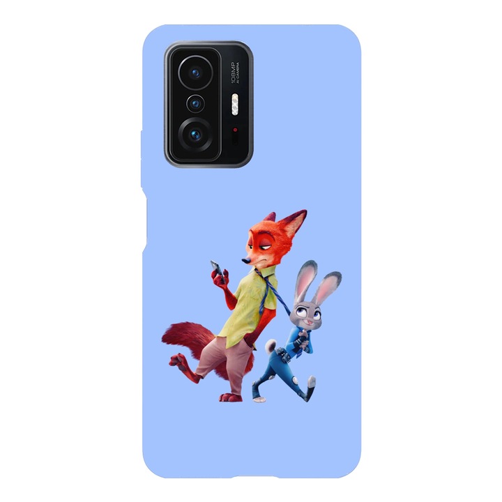 Husa telefon compatibila cu Xiaomi Redmi Note 14 Pro Plus, Viceversa, model Come with me Nick Zootopia, Silicon, TPU
