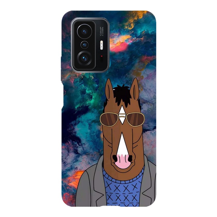 Husa telefon compatibila cu Xiaomi Redmi Note 14 Pro, Viceversa, model Chilling Bojack, Silicon, TPU