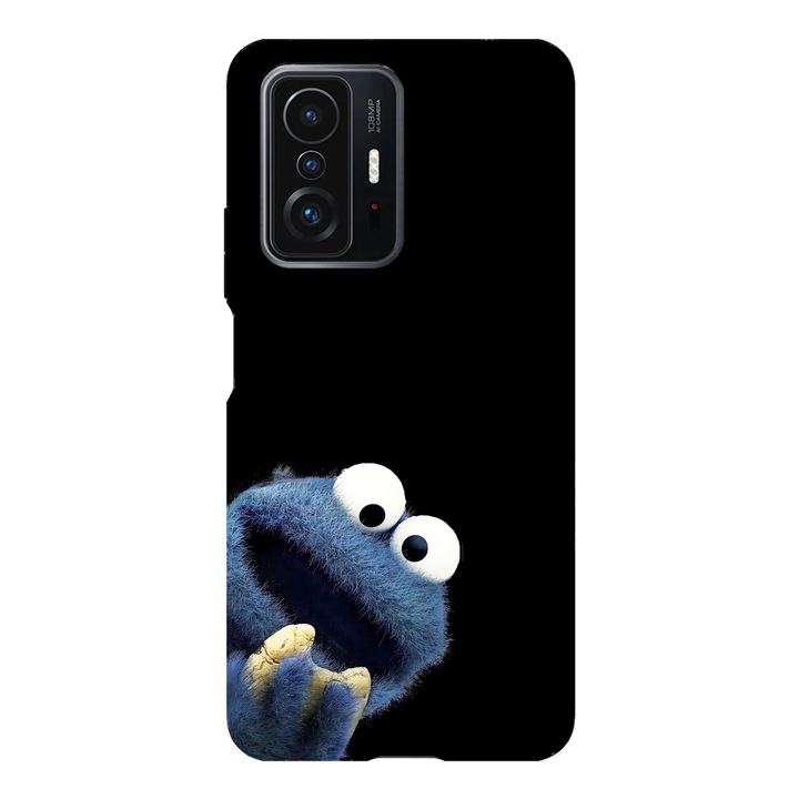 Husa telefon compatibila cu Xiaomi Redmi Note 14 Pro Plus, Viceversa, model Cookie Monster, Silicon, TPU