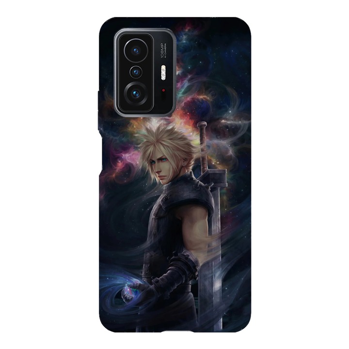 Husa telefon compatibila cu Xiaomi Redmi Note 14 Pro Plus, Viceversa, model Cloud Strife Final Fantasy, Silicon, TPU