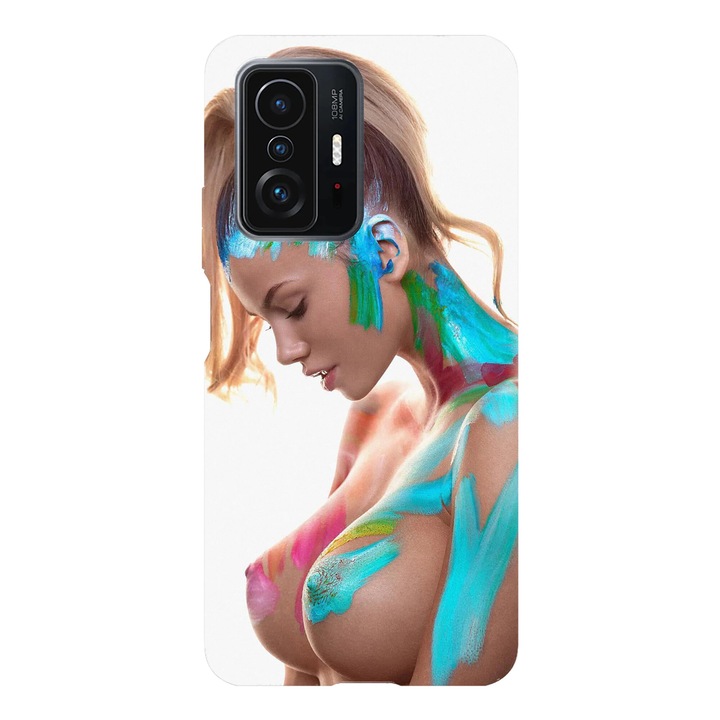 Husa telefon compatibila cu Xiaomi Redmi Note 14 Pro, Viceversa, model Color Party, Silicon, TPU