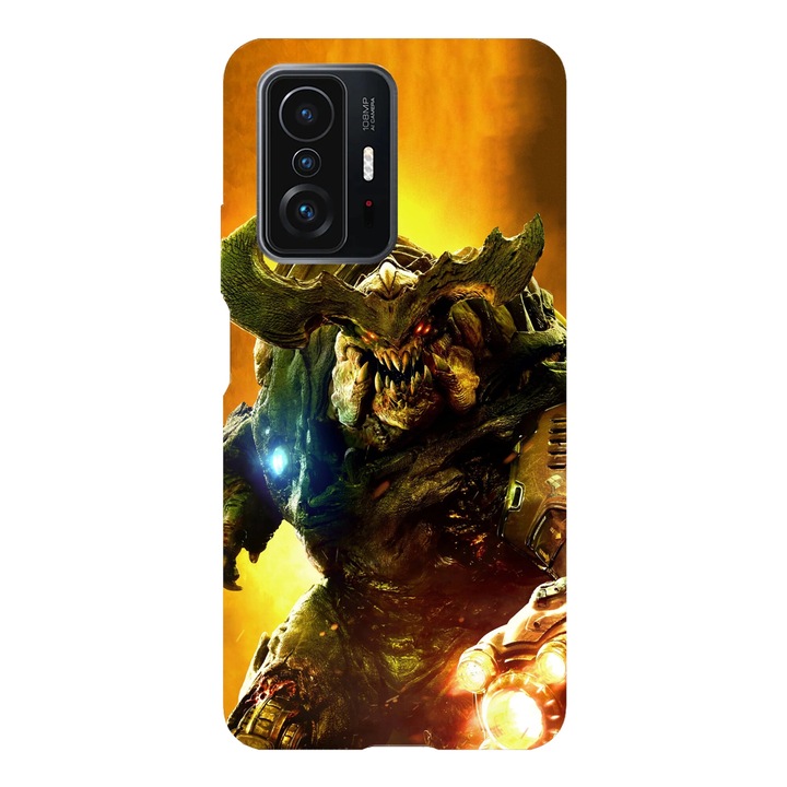 Husa telefon compatibila cu Xiaomi Redmi Note 14 Pro Plus, Viceversa, model Cyberdemon Doom, Silicon, TPU