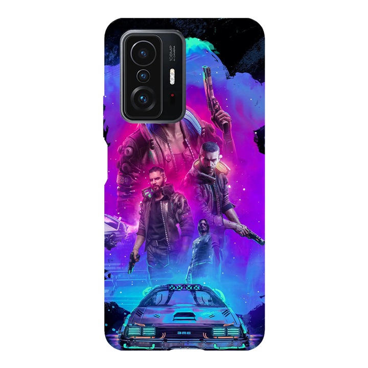 Husa telefon compatibila cu Xiaomi Redmi Note 14 Pro Plus, Viceversa, model Cyberpunk 2077, Silicon, TPU