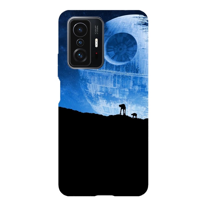 Husa telefon compatibila cu Xiaomi Redmi Note 14 Pro Plus, Viceversa, model Death Star, Silicon, TPU