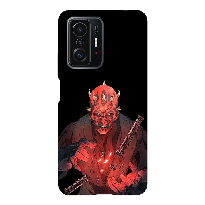Husa telefon compatibila cu Xiaomi Redmi Note 14 Pro, Viceversa, model Darth Maul, Silicon, TPU