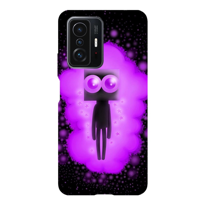 Husa telefon compatibila cu Xiaomi Redmi Note 14 Pro Plus, Viceversa, model Cute Enderman, Silicon, TPU