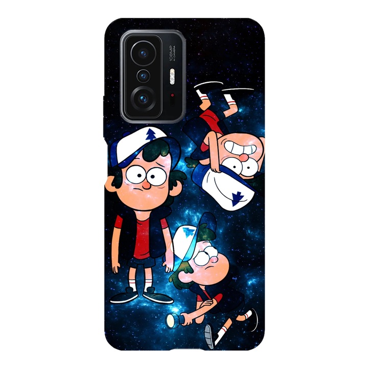 Husa telefon compatibila cu Xiaomi Redmi Note 14 Pro, Viceversa, model Dipper Pines Gravity falls, Silicon, TPU