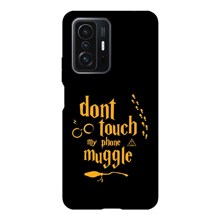 Husa telefon compatibila cu Xiaomi Redmi Note 14 Pro, Viceversa, model Dont Touch my Phone Muggle Harry Potter, Silicon, TPU