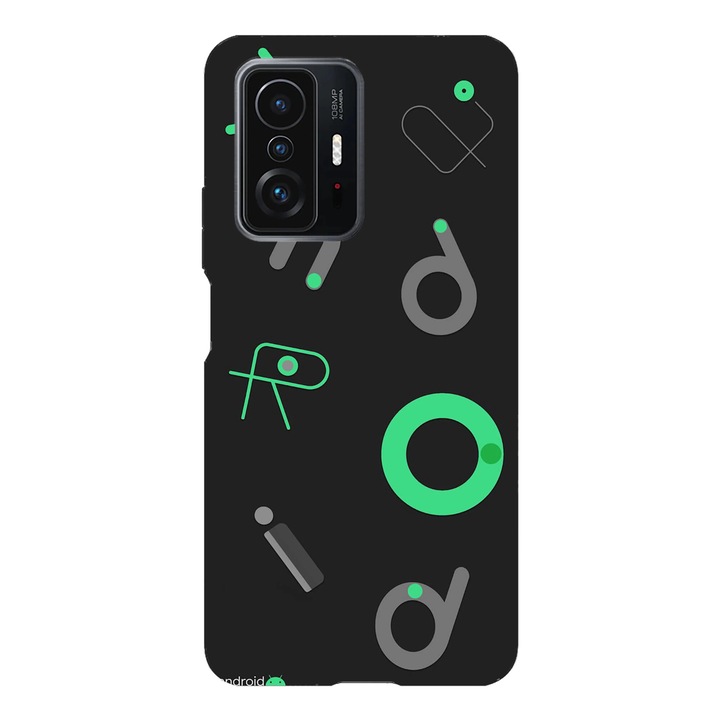 Husa telefon compatibila cu Xiaomi Redmi Note 14 Pro, Viceversa, model Droid, Silicon, TPU