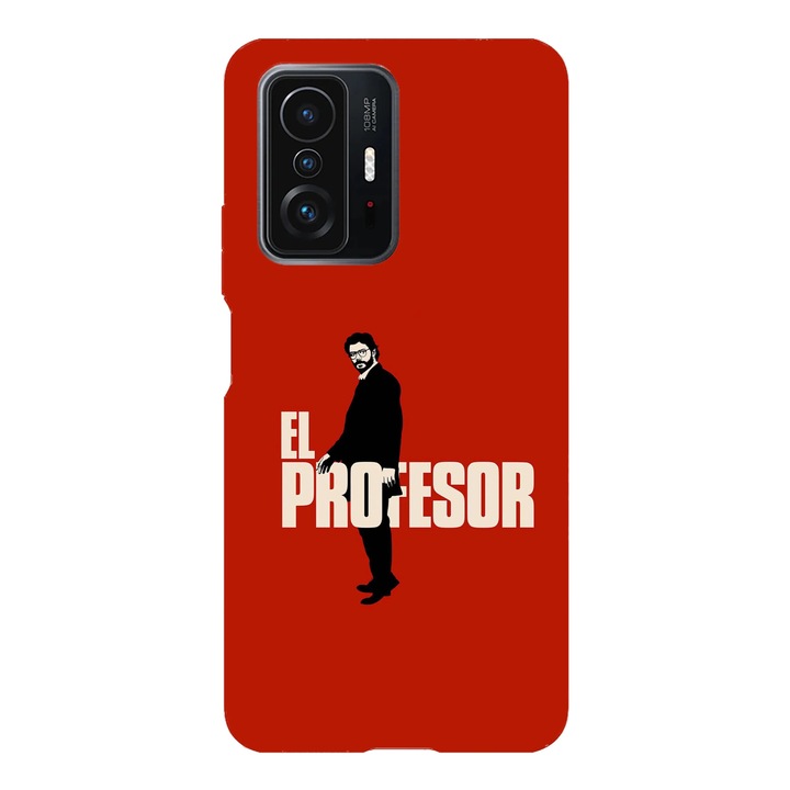 Husa telefon compatibila cu Xiaomi Redmi Note 14 Pro, Viceversa, model El professor Casa del papel, Silicon, TPU