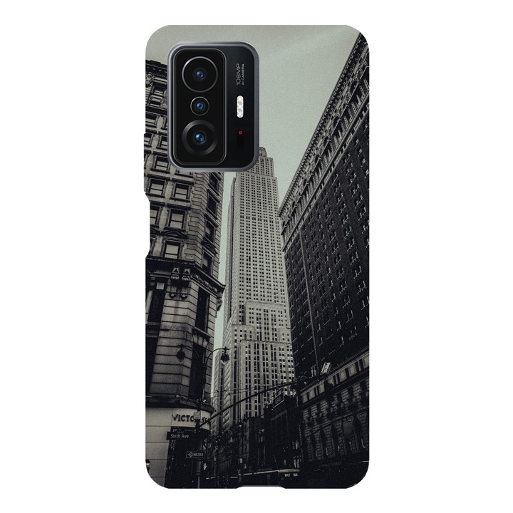 Husa telefon compatibila cu Xiaomi Redmi Note 14 Pro Plus, Viceversa, model Empire state building, Silicon, TPU