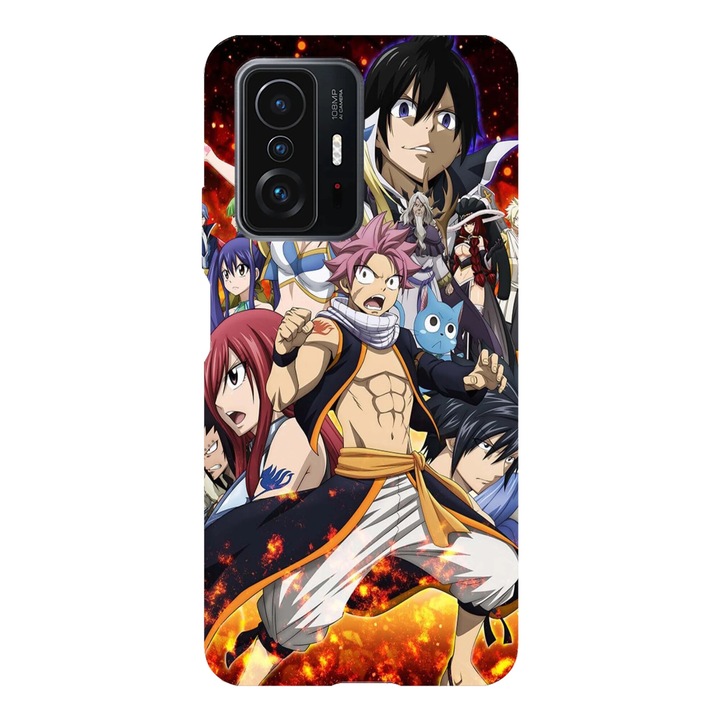 Husa telefon compatibila cu Xiaomi Redmi Note 14 Pro Plus, Viceversa, model Fairy tail anime anime, Silicon, TPU