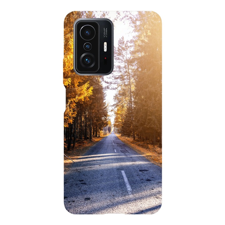 Husa telefon compatibila cu Xiaomi Redmi Note 14 Pro, Viceversa, model Fall road, Silicon, TPU