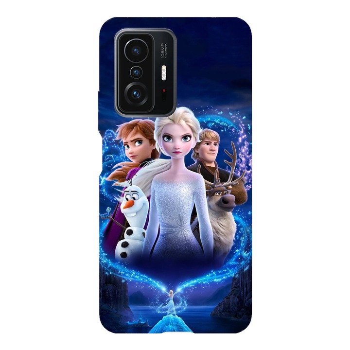 Husa telefon compatibila cu Xiaomi Redmi Note 14 Pro Plus, Viceversa, model Elsa team Frozen, Silicon, TPU