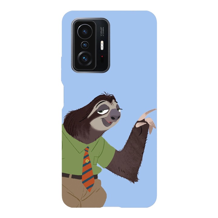 Husa telefon compatibila cu Xiaomi Redmi Note 14 Pro Plus, Viceversa, model Flash Slothmore Zootopia, Silicon, TPU