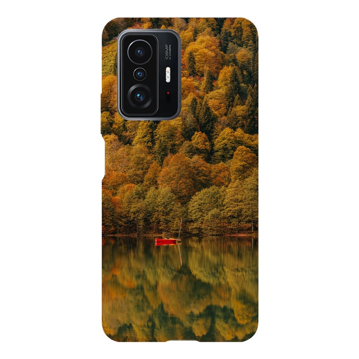 Husa telefon compatibila cu Xiaomi Redmi Note 14 Pro, Viceversa, model Forest Lake View, Silicon, TPU