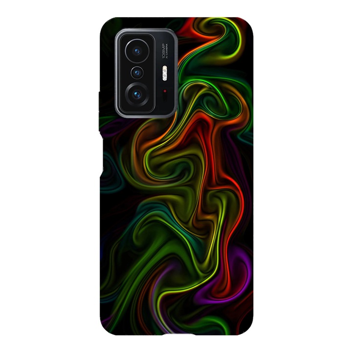 Husa telefon compatibila cu Xiaomi Redmi Note 14 Pro Plus, Viceversa, model Fluid Smoke, Silicon, TPU