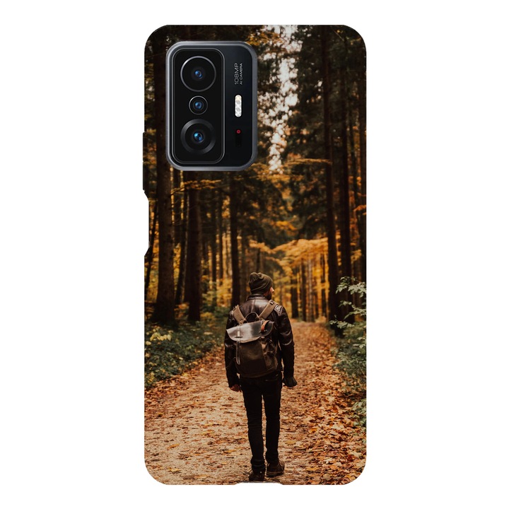 Husa telefon compatibila cu Xiaomi Redmi Note 14 Pro Plus, Viceversa, model Forest walk, Silicon, TPU