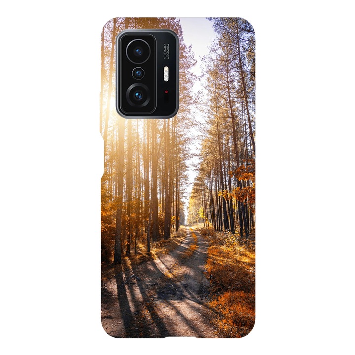 Husa telefon compatibila cu Xiaomi Redmi Note 14 Pro, Viceversa, model Forest Path Sundown, Silicon, TPU