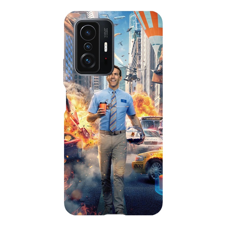 Калъф за телефон, съвместим с Xiaomi Redmi Note 14 Pro Plus, Viceversa, модел Free Guy, силикон, TPU