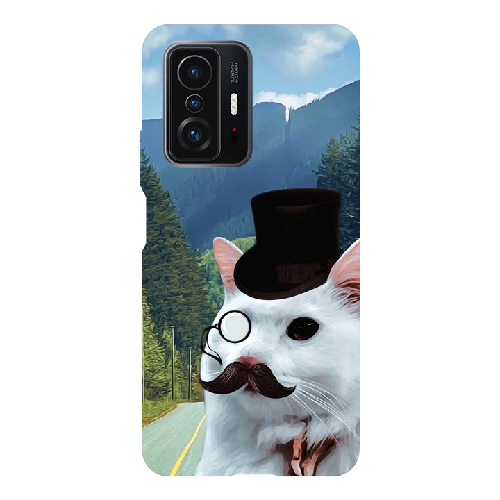 Husa telefon compatibila cu Xiaomi Redmi Note 14, Viceversa, model Gentlecat, Silicon, TPU